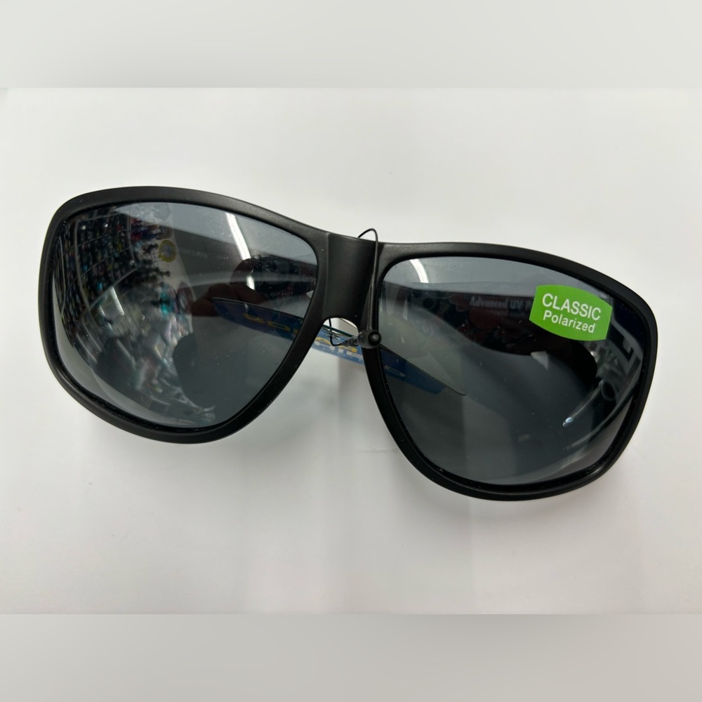 Solar Shield polarized fits over sunglasses size L